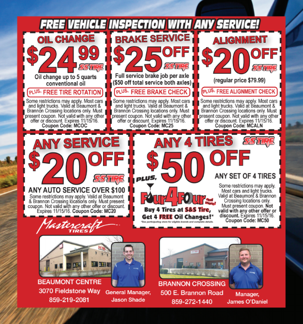 Kentucky coupons 2019