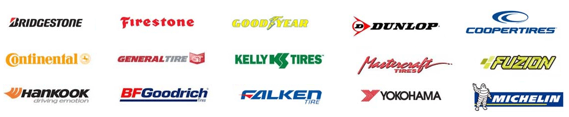 List of featured tire brands