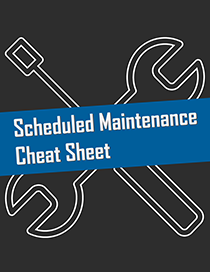 Scheduled Maintenance Cheat Sheet ebook