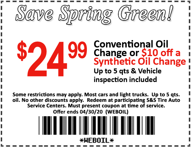 Oil Change | S&S Tire
