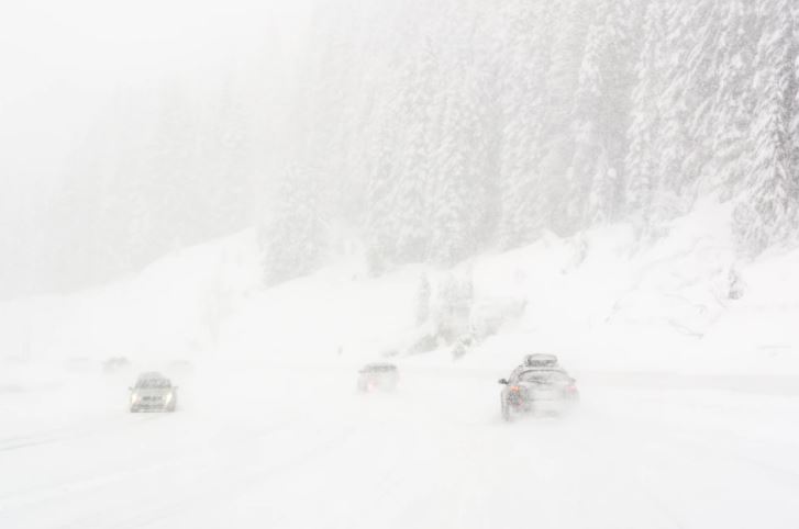Vehicles in Snow