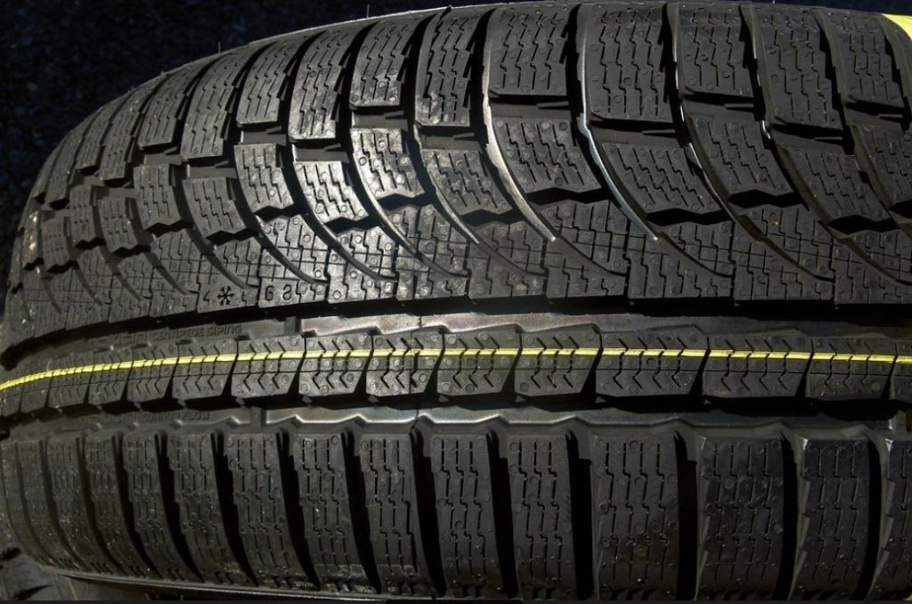 Close Up Image of Tire Tread