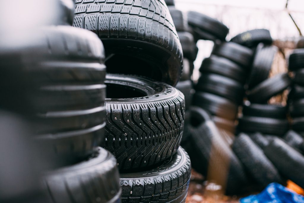 Tires in Stacks