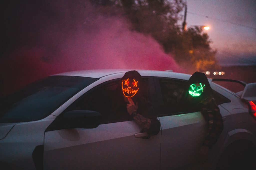 Scary Halloween Driving on Old Tires