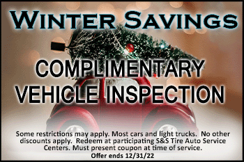 Complimentary Vehicle Inspection offer
