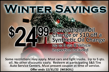 $24.99 conventional oil change coupon