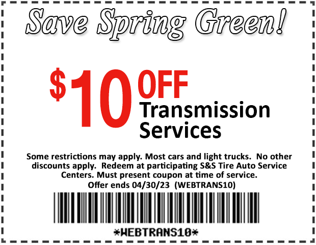 $10 off transmission service coupon