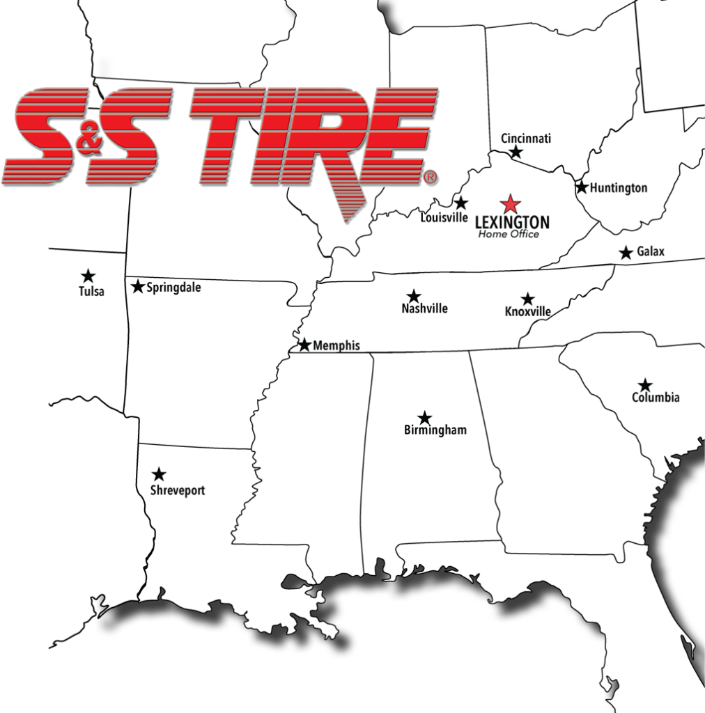 Warehouse Locations S&S Tires