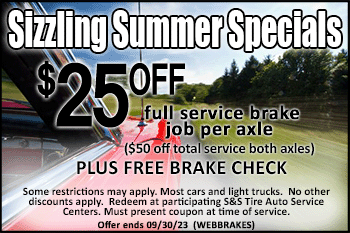 $25 off brake job coupon