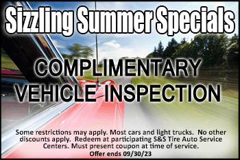 Complimentary Vehicle Inspection offer