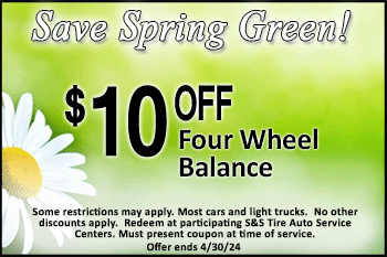 $20 Four Wheel Balance coupon