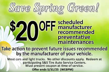 $20 off maintenance coupon