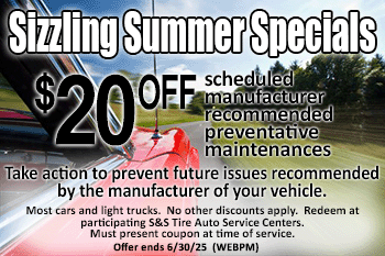 $20 off maintenance coupon