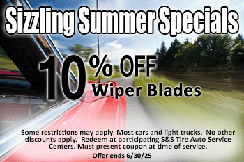 10% off wiper blades coupon