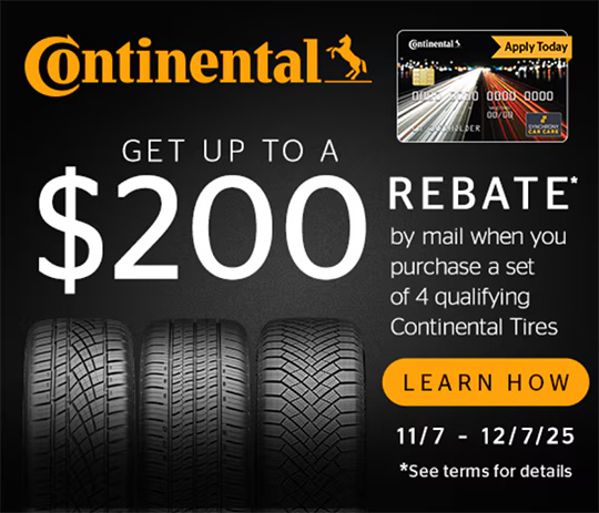 Continental Rebate