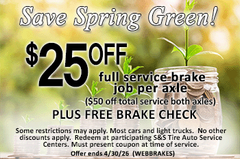 $25 off brake job coupon