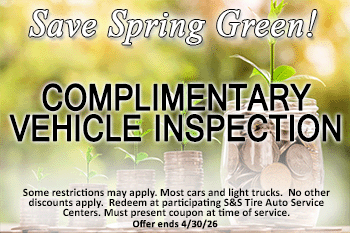 Complimentary Vehicle Inspection offer