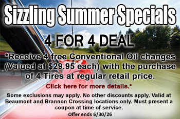 4 free oil changes coupon
