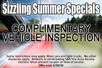Complimentary Vehicle Inspection offer