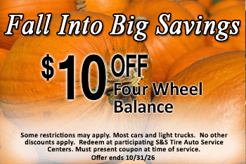 $20 Four Wheel Balance coupon