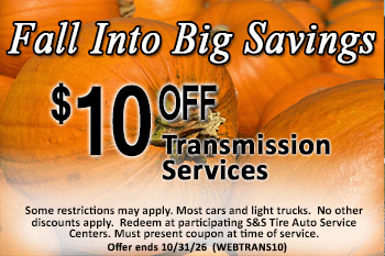 $10 off transmission service coupon